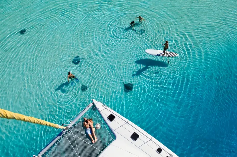 Croisières en Polynésie française avec le catamaran ihitai charter tahiti